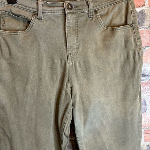 5 for $25🔥Style & Co. Denim Olive Green Jeans Size 10 - Picture 3 of 7